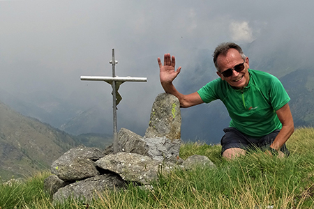 Anello di Cima Lemma e Pizzo Scala dalla Baita del Camoscio il 1 luglio 2019- FOTOGALLERY